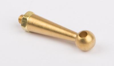 Geländerstützen, Messing, mit Muttern für D21/456