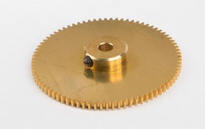 Zahnrad Messing 80 Zähne Bohrung 4mm für D305/M48